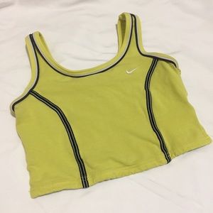Vintage Nike Yellow Workout Tank
